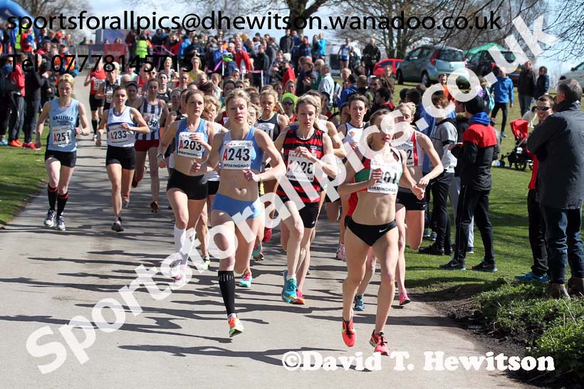 Womens 6 stage relay, Enlgish National 12 and 6 Stage Road Relays. Photo: David T. Hewitson/Sports for All Pics